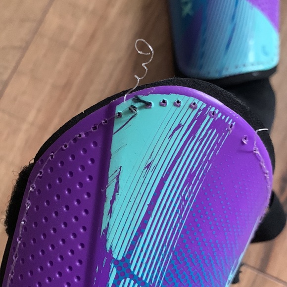 Kids shin guards soccer small - Picture 2 of 10